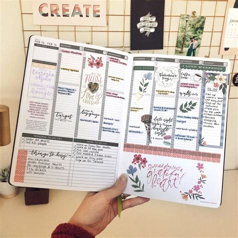 passion planner weekly spread
